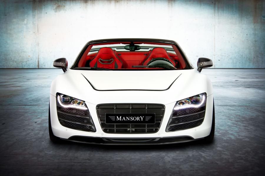  Audi R8 V10 Spyder by Mansory 2011 года  (фото 5 из 16)